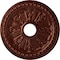 Ekena Millwork Raymond Ceiling Medallion (Fits Canopies up to 5 1/8"), 18 1/8"OD 3 5/8"ID x 1 1/8"P, Antique Copper CM18RAACS - alternate 1